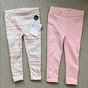 Pink and Patterned Leggings 3t girls